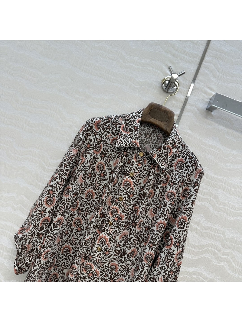 Loro Piana Idris Silk Shirt - Luxe Resort Floral Elegance