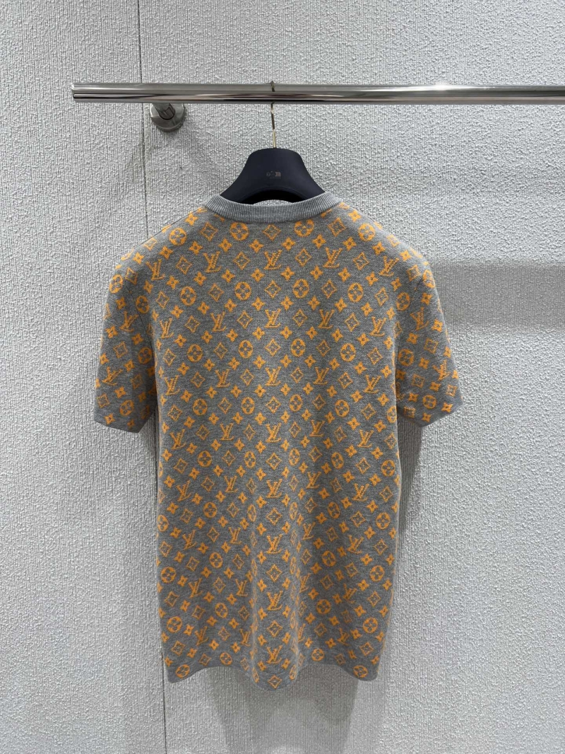 Louis Vuitton Spring Summer Logo Jacquard Knit Top - Exclusive Luxe Edition