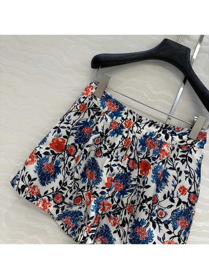 Louis Vuitton Island Resort Monogram Silk Shorts - Luxe & Timeless