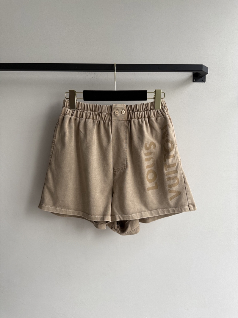 Louis Vuitton 2025 Vintage Wash Denim Shorts - Retro Luxe Comfort