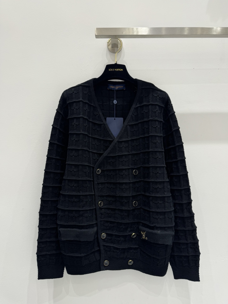 Louis Vuitton LV25 Early Autumn Cable Knit Double-Breasted Cardigan - Unisex Luxury Fashion