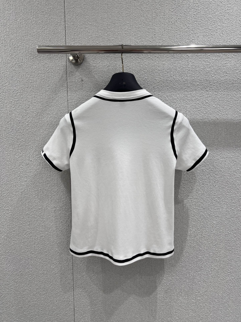 Louis Vuitton 3D Chain Print Mercerized Cotton T-Shirt in White