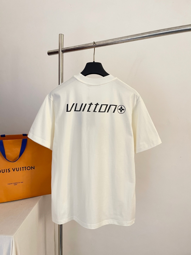Louis Vuitton LV Sprinter Mosaic Graphic T-Shirt in Off-White