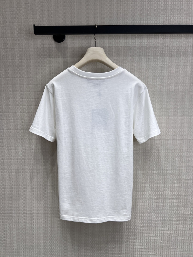 Louis Vuitton Graffiti Drip Graphic Cotton T-Shirt in White