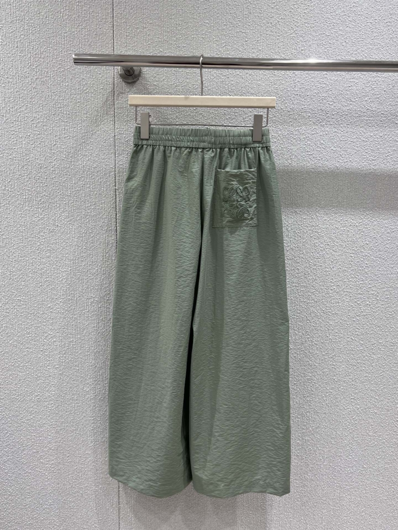 Loewe 25SS Spring/Summer Elastic Waist Wide-Leg Pants - Exclusive High-Grade Design