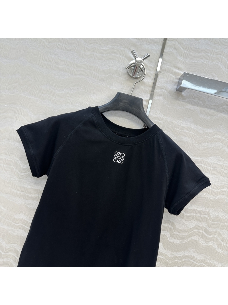 Loewe Summer Limited Edition Black Cotton T-Shirt - Sleek & Stylish