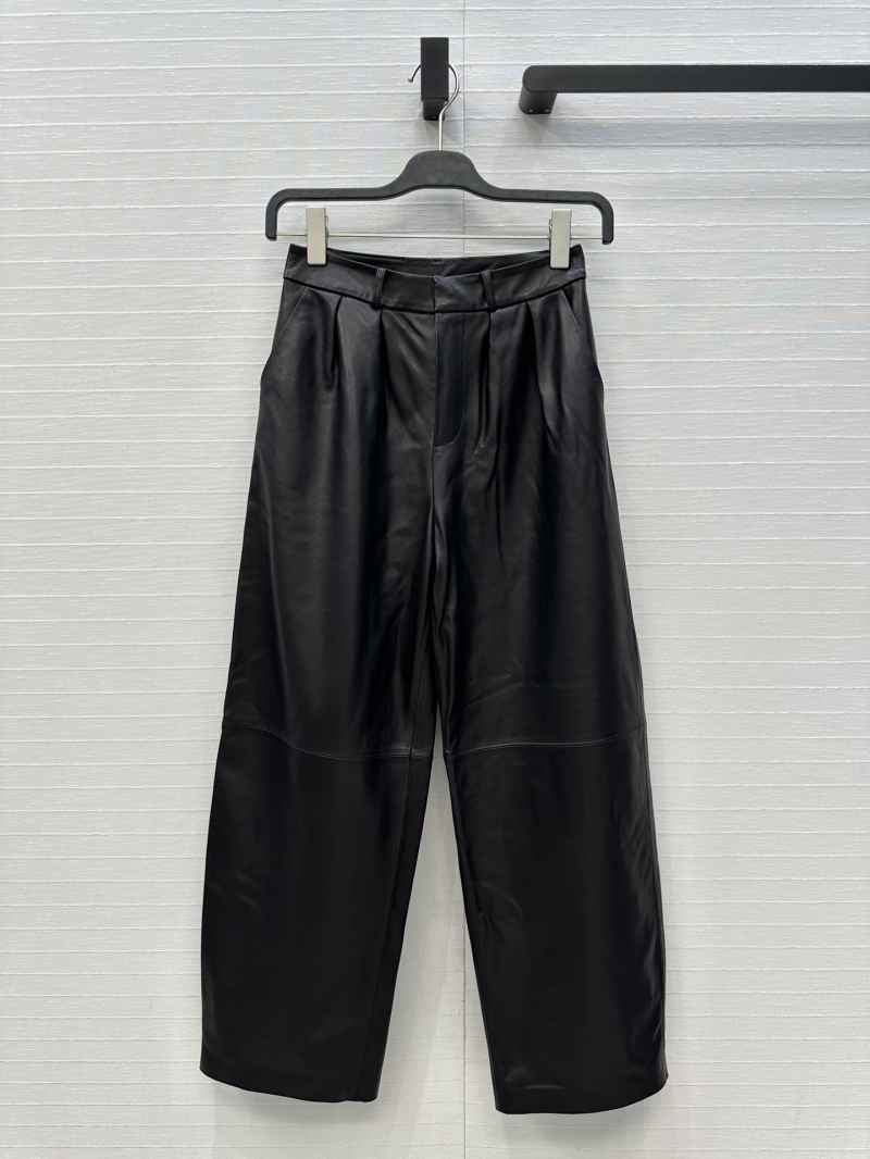 Loewe Exclusive Limited Edition Slim-Fit Lambskin Pants
