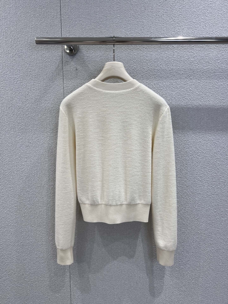 Loewe Early Fall Wool Crewneck Sweater with Embroidered Lettering