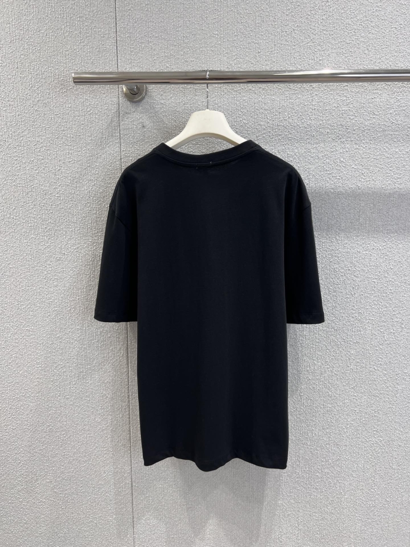 Loewe Exquisite Louis Wain Cat Embroidered T-Shirt in Opulent Black | Signature Anagram Detail, Relaxed Fit Designer Graphic Tee