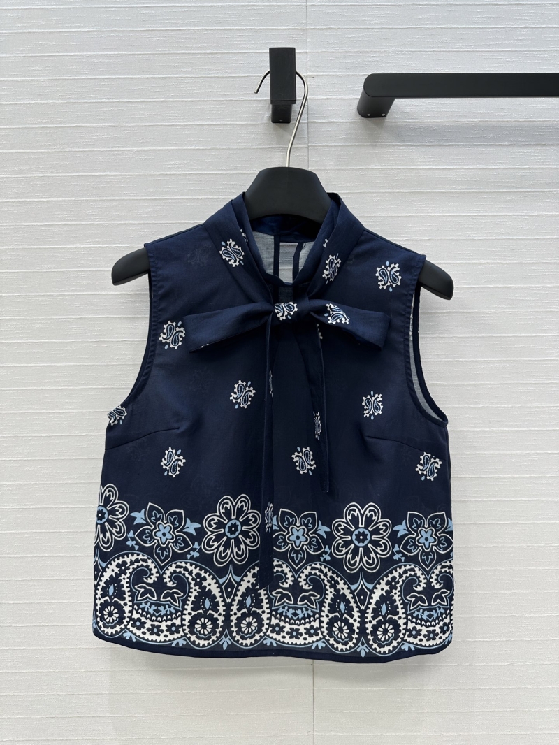 Miu Miu Blue Floral Resort Set - Chic Summer Elegance