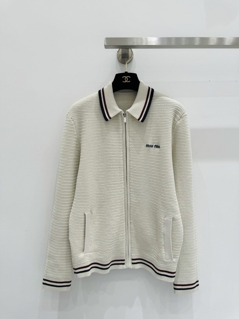 Miu Miu Elegant Cardigan - New Season Luxe Outerwear