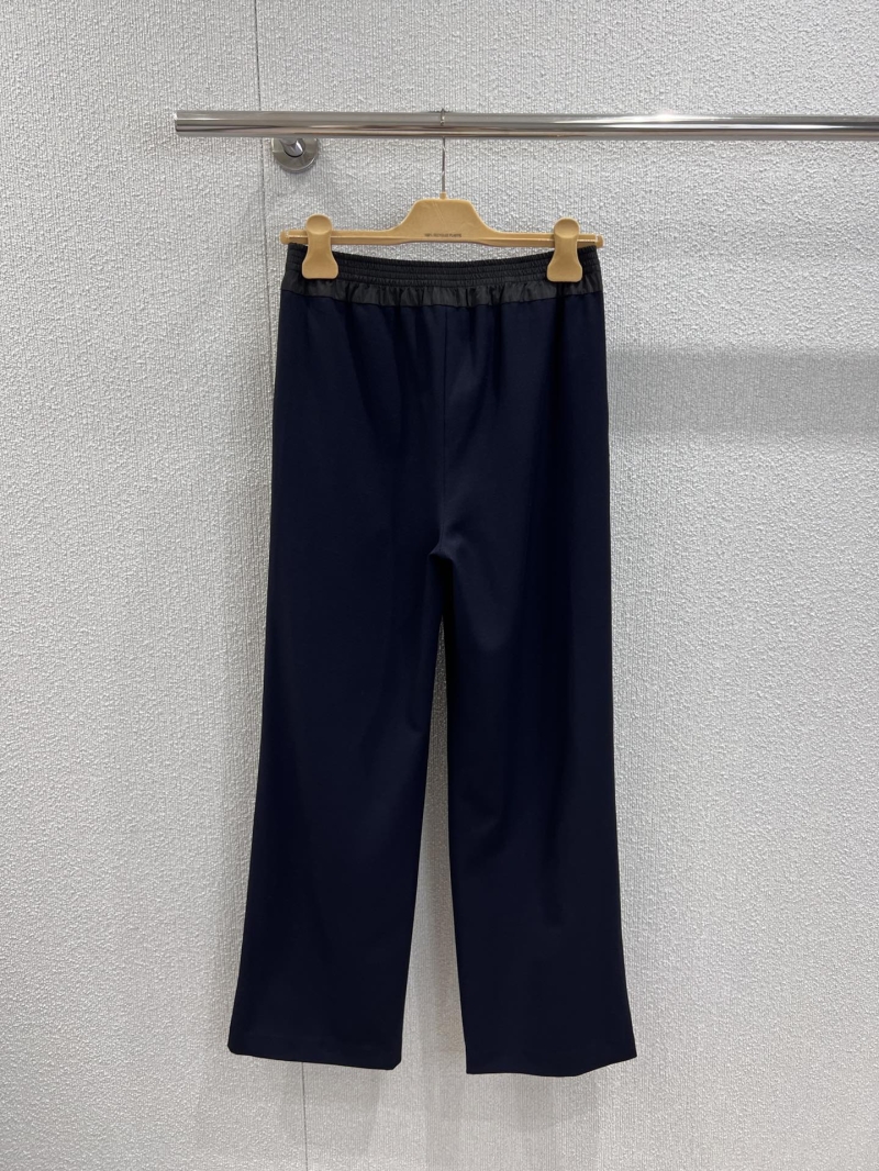 Miu Miu Early Autumn Pure Wool Relaxed Straight-Leg Pants - Luxe & Exclusive