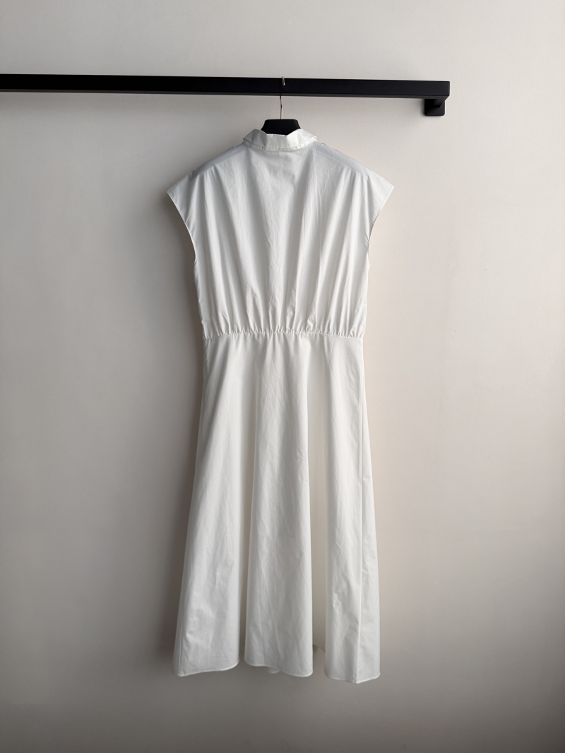 Valentino Broderie Anglaise White Cotton Midi Dress