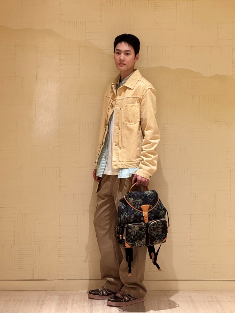 Louis Vuitton Yellow Denim Jacket - Luxe Casual Outerwear