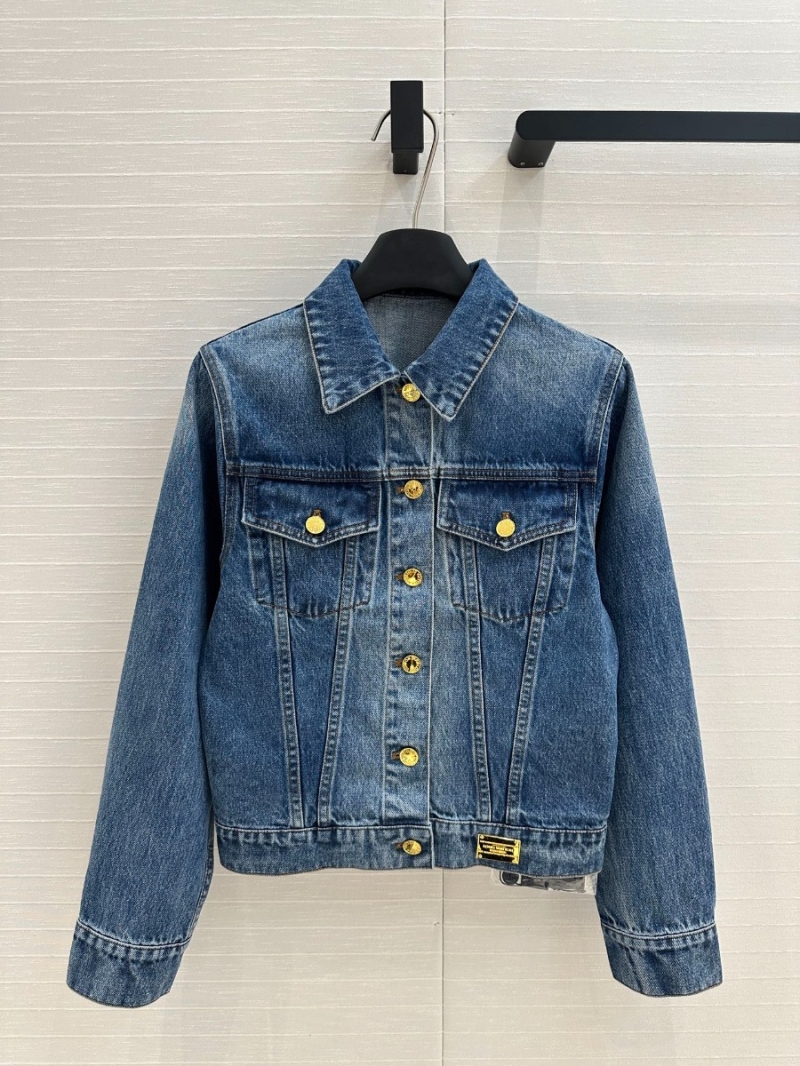 Louis Vuitton LV 25 Early Spring Collection Elegant Denim Jacket