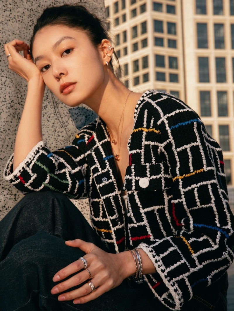 Chanel 25SS Early Spring Collection Vacation Series Colorful Tweed Jacket