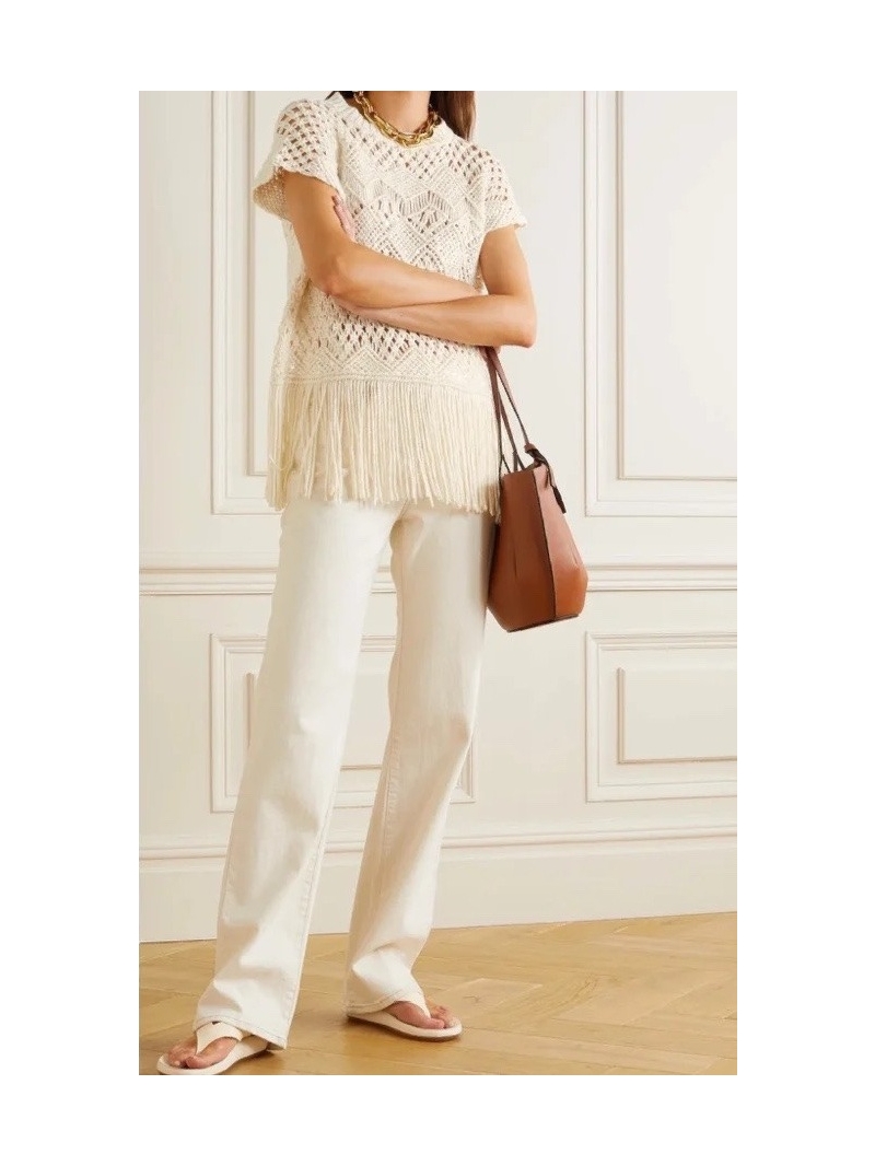 Brunello Cucinelli Limited Edition Handwoven Beige Cape Shawl