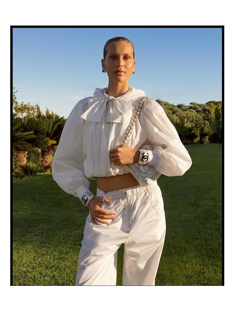 Chanel Spring-Summer Luxe Tie-Up Sun-Protective Jacket