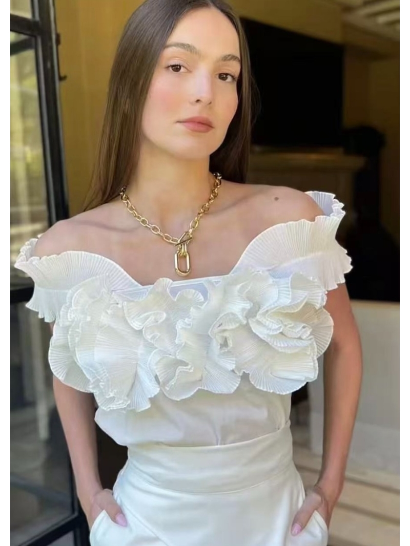 Zimmermann Luxe Resort-Style Floral Tank Top - Elegant 3D Design