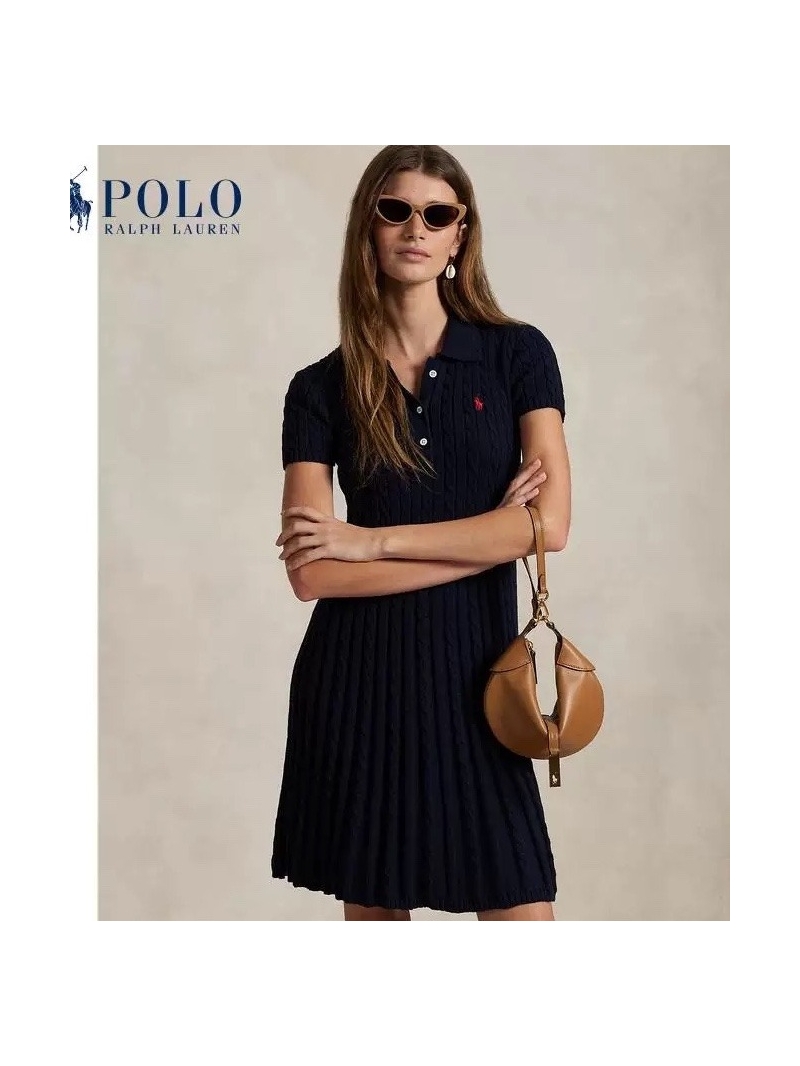 Ralph Lauren Elegant Polo Dress - Luxe Cotton Classic