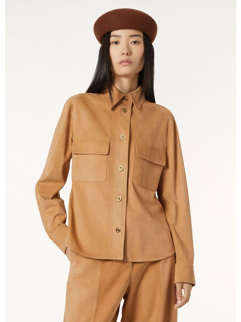 Loro Piana Luxe Suede Lapel Shirt Jacket Limited Edition - Early Autumn Exclusive