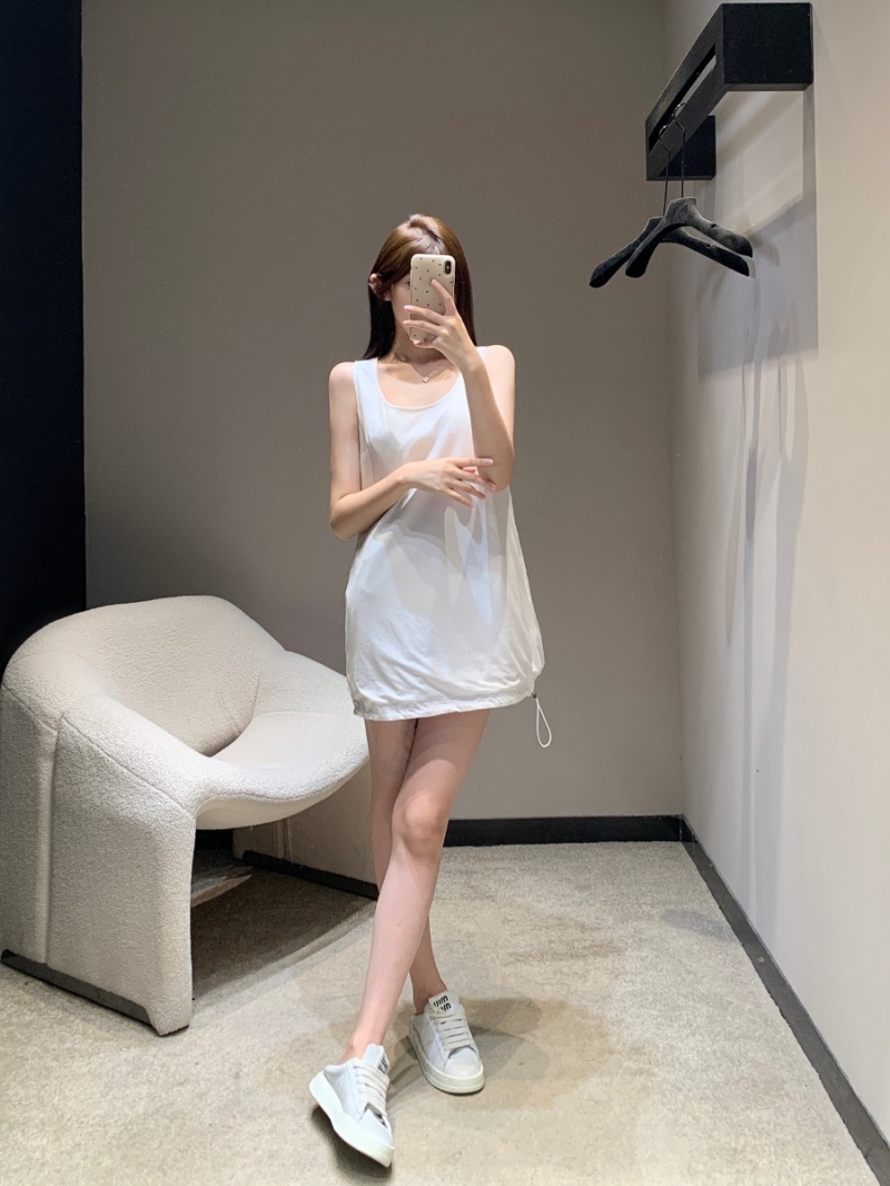 Prada Re-Nylon Double-Sided Sleeveless Vest Dress - Luxe & Versatile