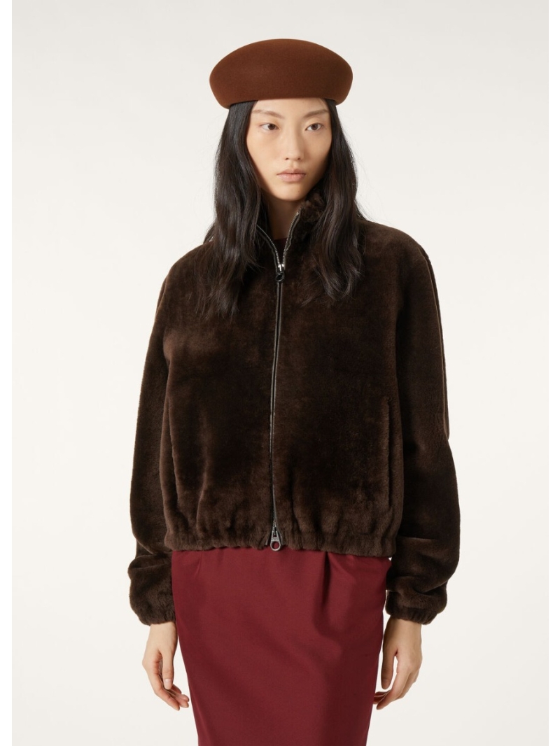 Loro Piana Spanish Merino Shearling Coat | Handcrafted Leather Trim | H-Silhouette | Old Money Style