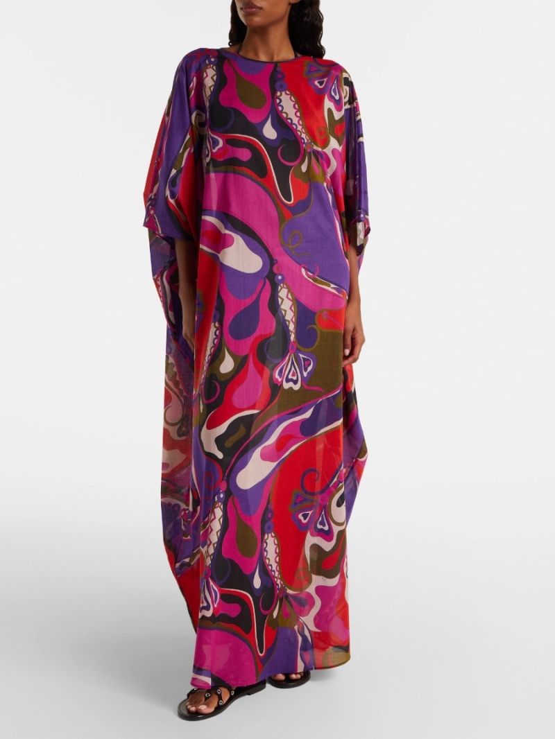 Pucci Limited Edition Orchidee Print Pullover Dress