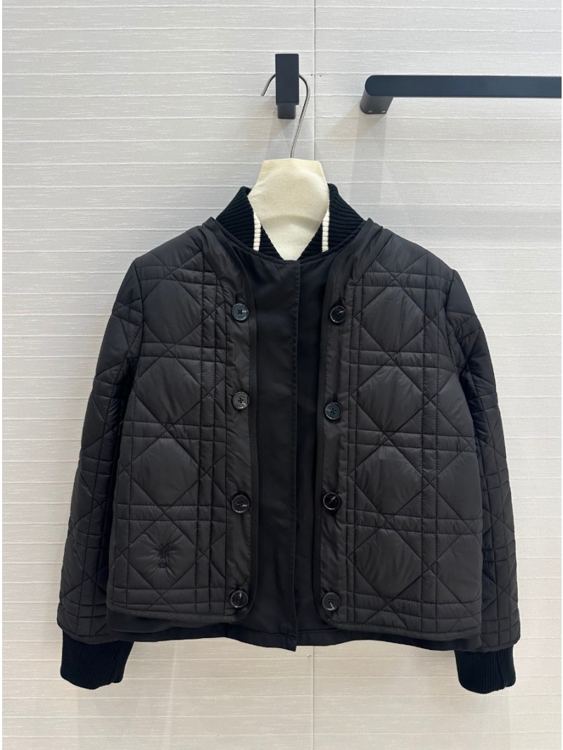 Dior 24 Fall-Winter Collection Functional Quilted Jacket Set - Classic Black