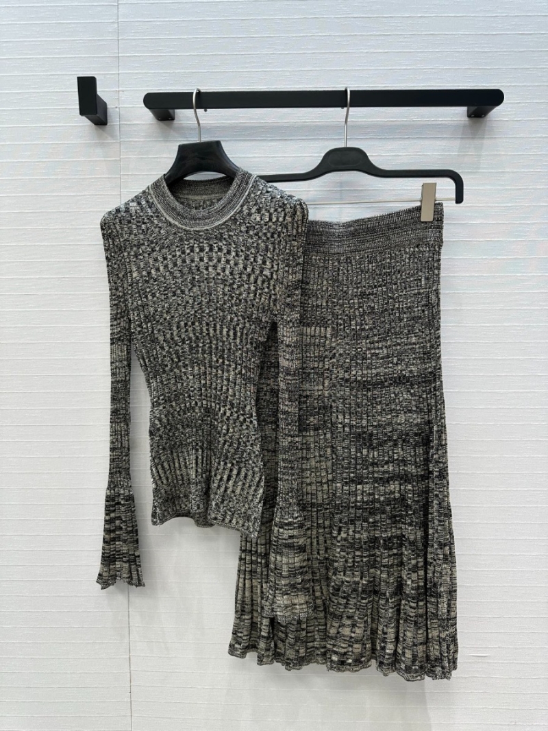 Zimmermann Exclusive Autumn/Winter Blend Yarn Round Neck Knit Top