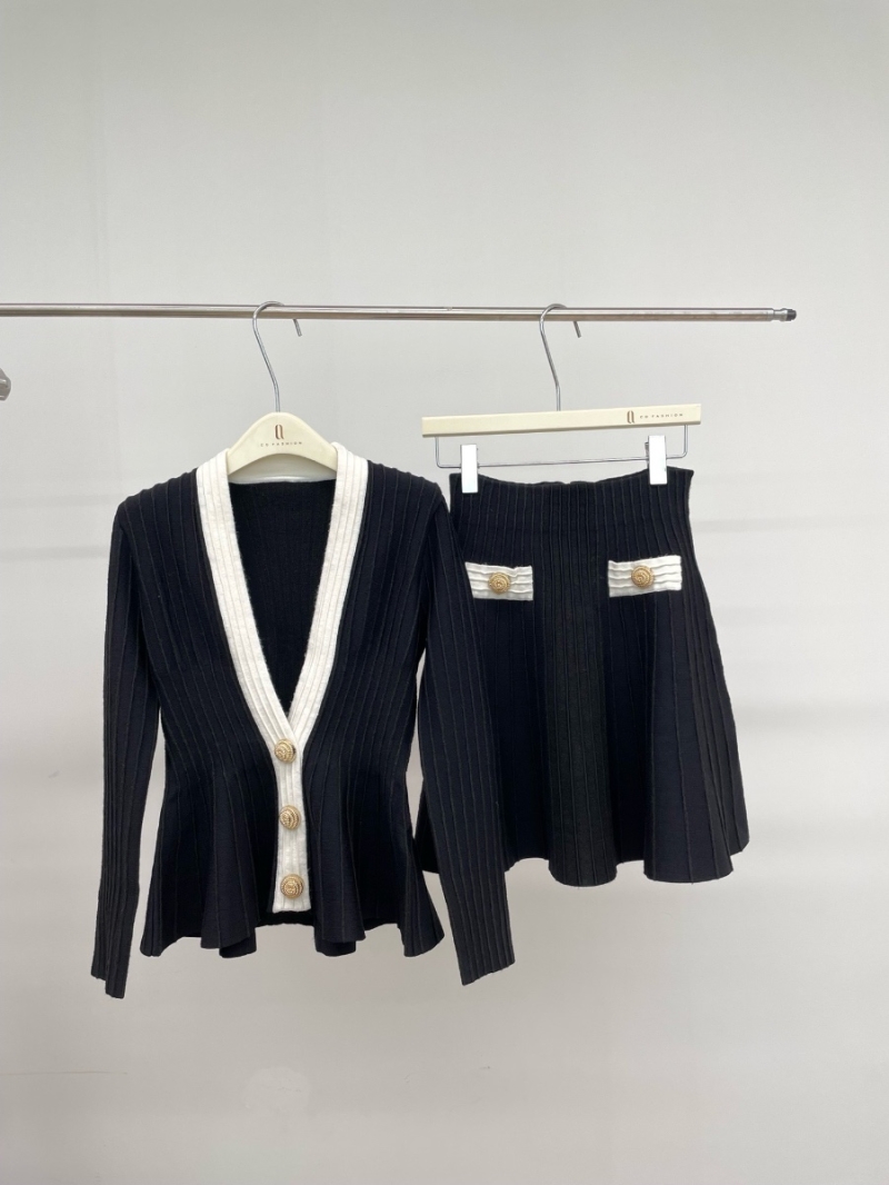 Balmain Luxury  Knit Skirt