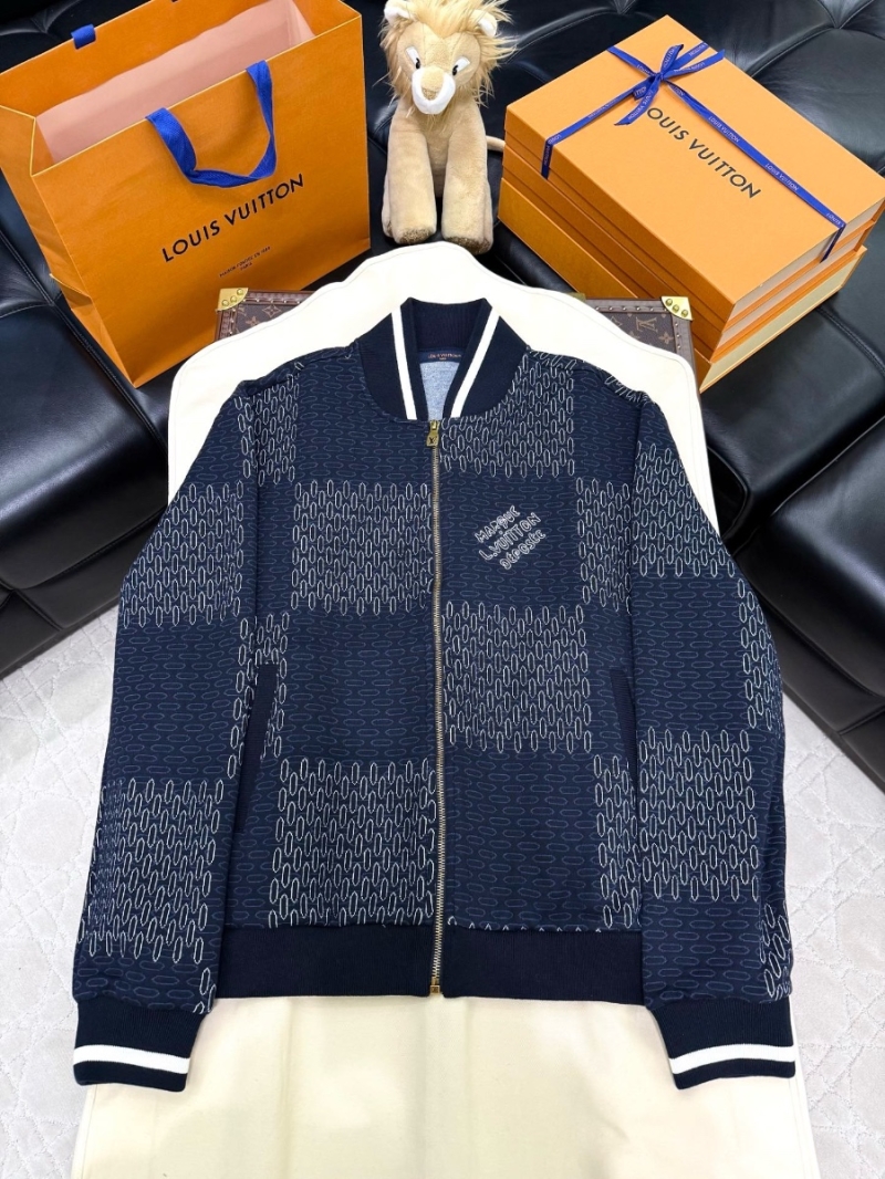 Louis Vuitton 2024FW Monogram Jacquard Knit Jacket