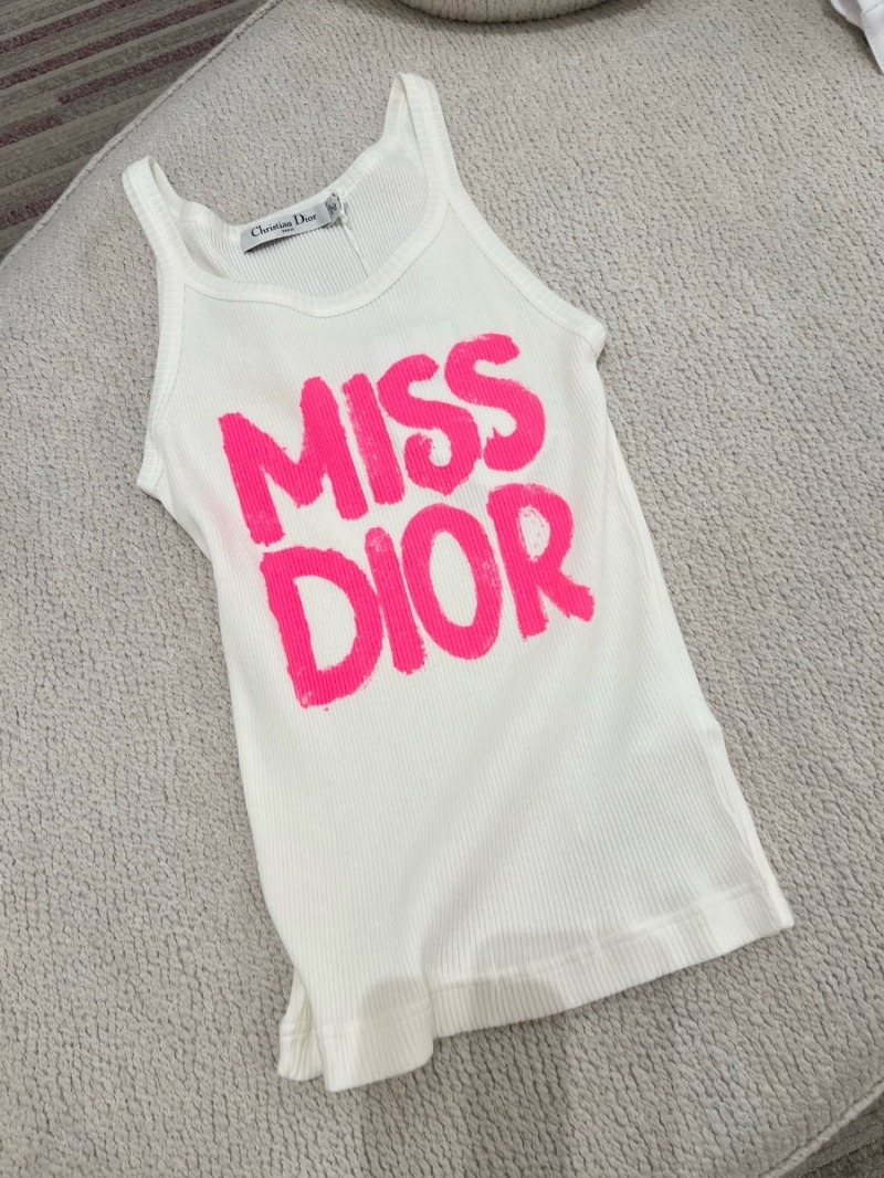 Dior "Miss Dior" Knit Tank Top – Trendy and Versatile