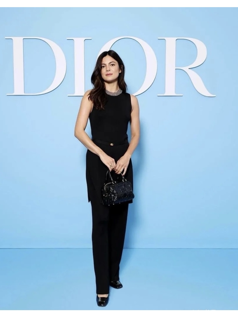 Dior Embellished Sleeveless Knit Dress with Side Slit