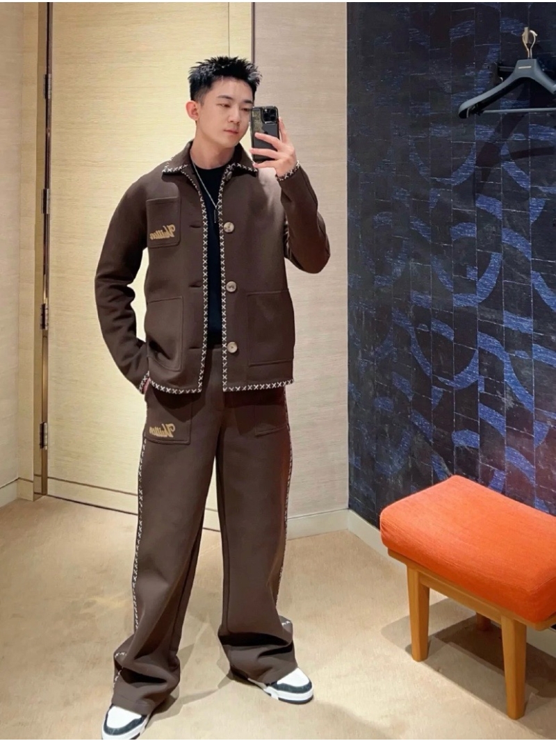 Louis Vuitton 2024 AW Embroidered Workwear Jacket - Tyler Collaboration Edition