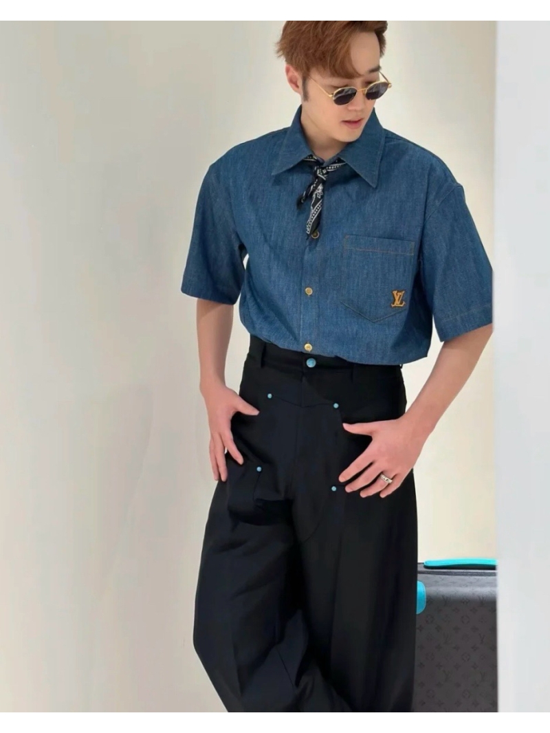 Louis Vuitton LV 24FW Luxe: Merino Wool Utility Trousers