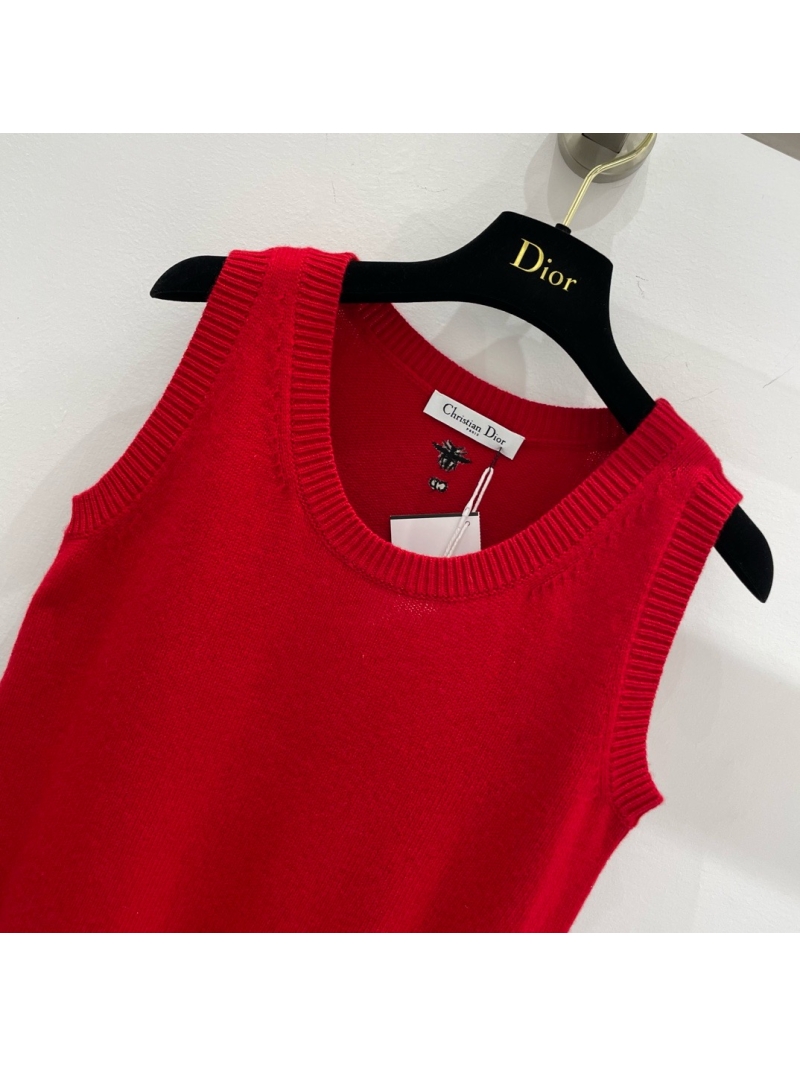 Dior Early Autumn New Cashmere Round Neck Vest
