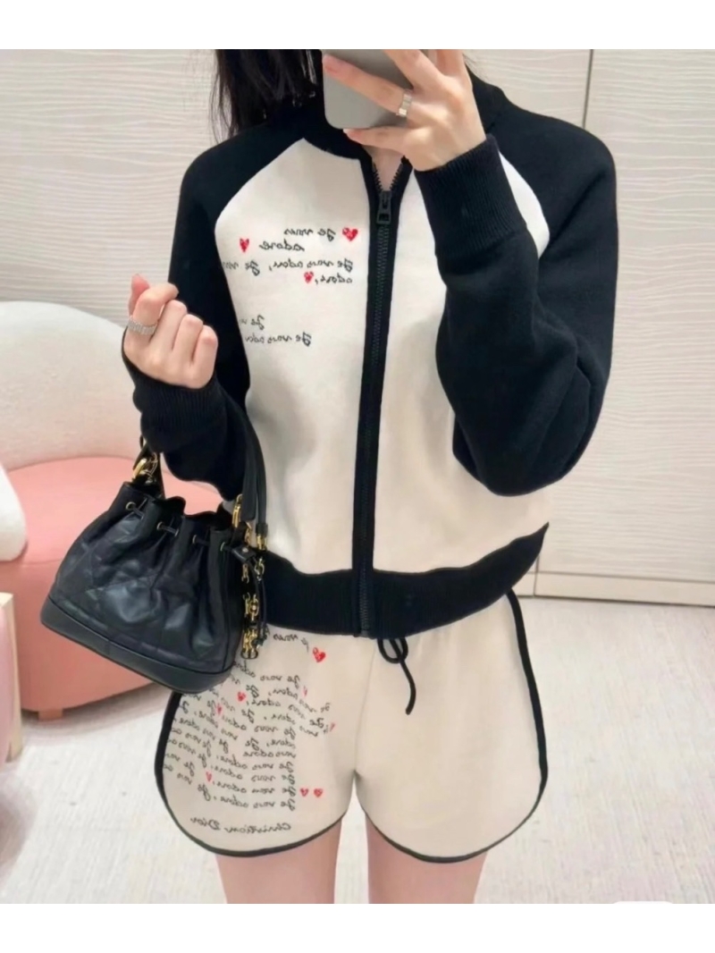 Dior Limited Edition Heart "Love Poem" Cashmere Cardigan