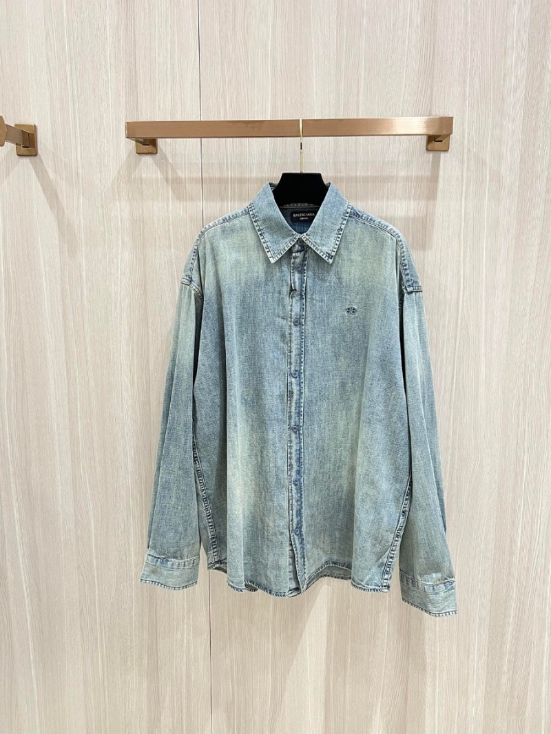 Balenciaga Vintage Washed Denim Jacket