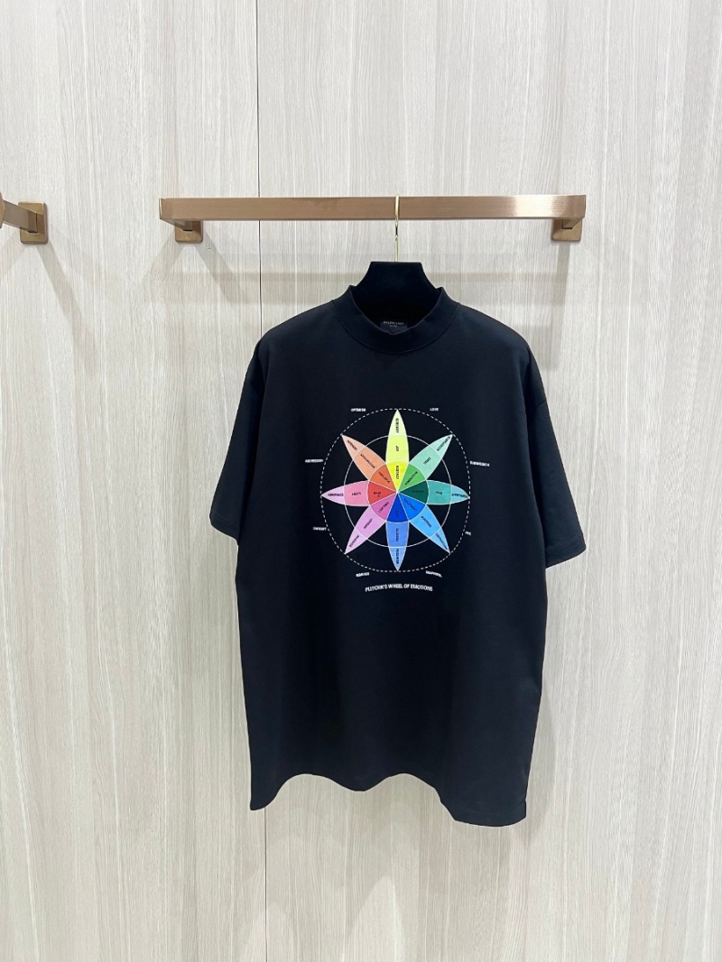 Balenciaga Colorful Compass Short Sleeve