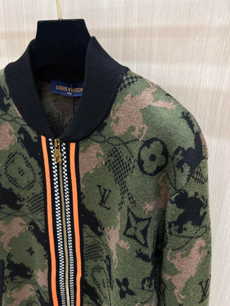 Louis Vuitton LV DAMIER Green Camo Jacquard Jacket – Geo Rodeo Pattern