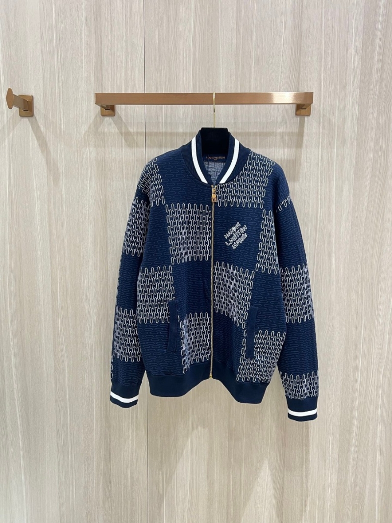 Louis Vuitton LV Chessboard Jacquard Jacket – Navy