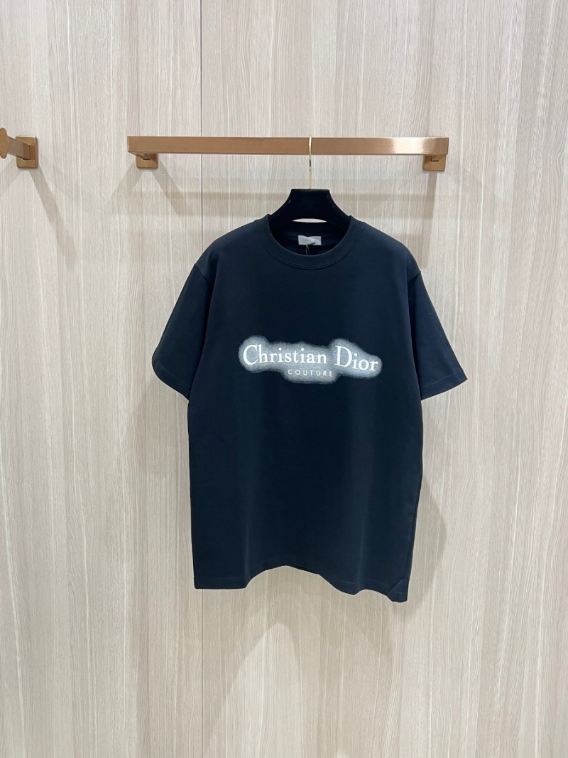 DIOR Fluorescent Lettering T-shirt in Black