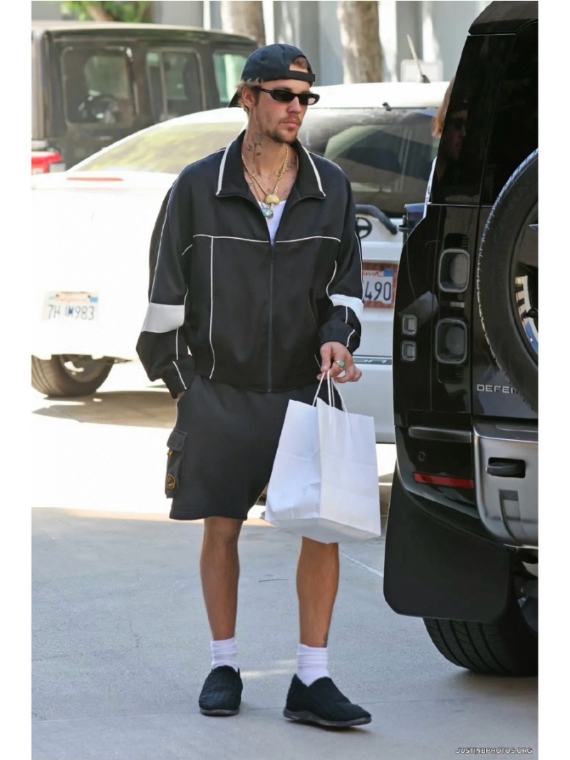 SAINT LAURENT YSL Teddy Windbreaker Jacket in Black