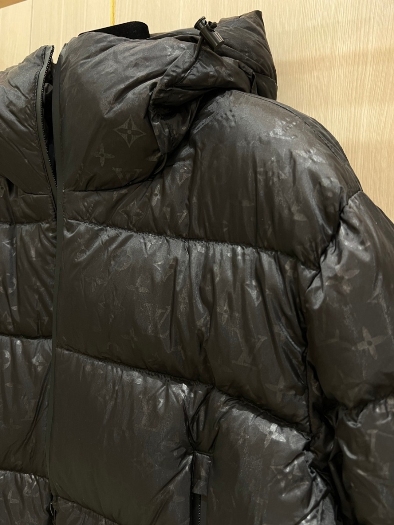 Louis Vuitton LV x Yayoi Kusama Limited Edition Monogram Hooded Down Jacket