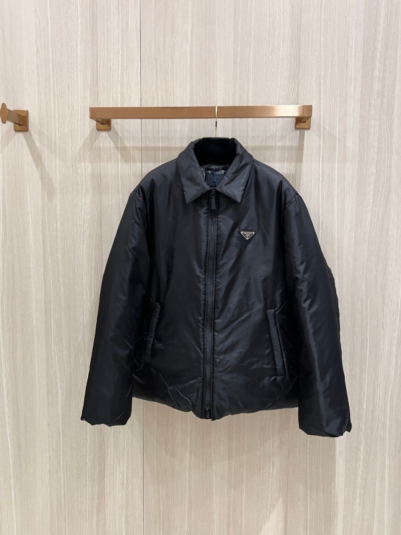Prada Recycled Nylon Quilted Jacket – Black