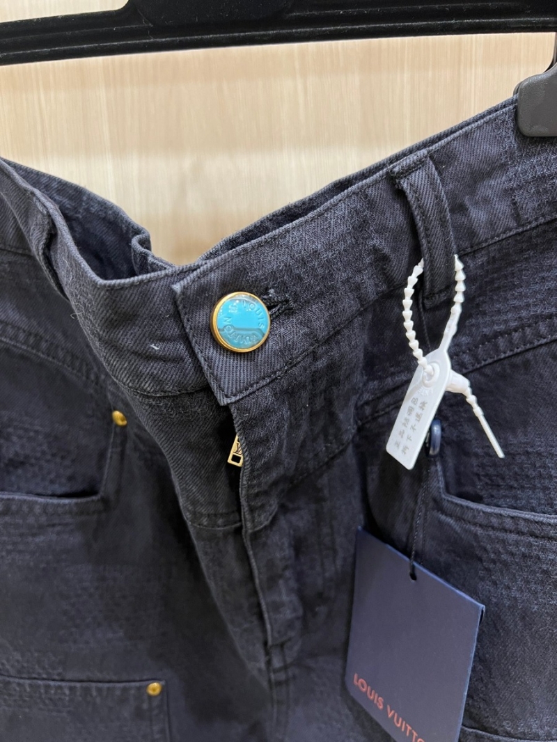 Louis Vuitton LV Damoflage Collection Vintage-Inspired Workwear Jeans - Dark Indigo