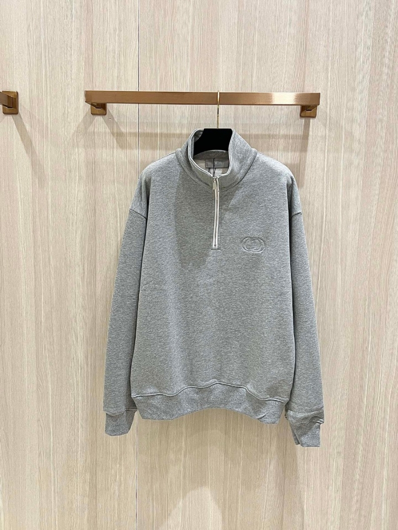 Dior CD Small Logo Half-Zip Sports Sweatshirt