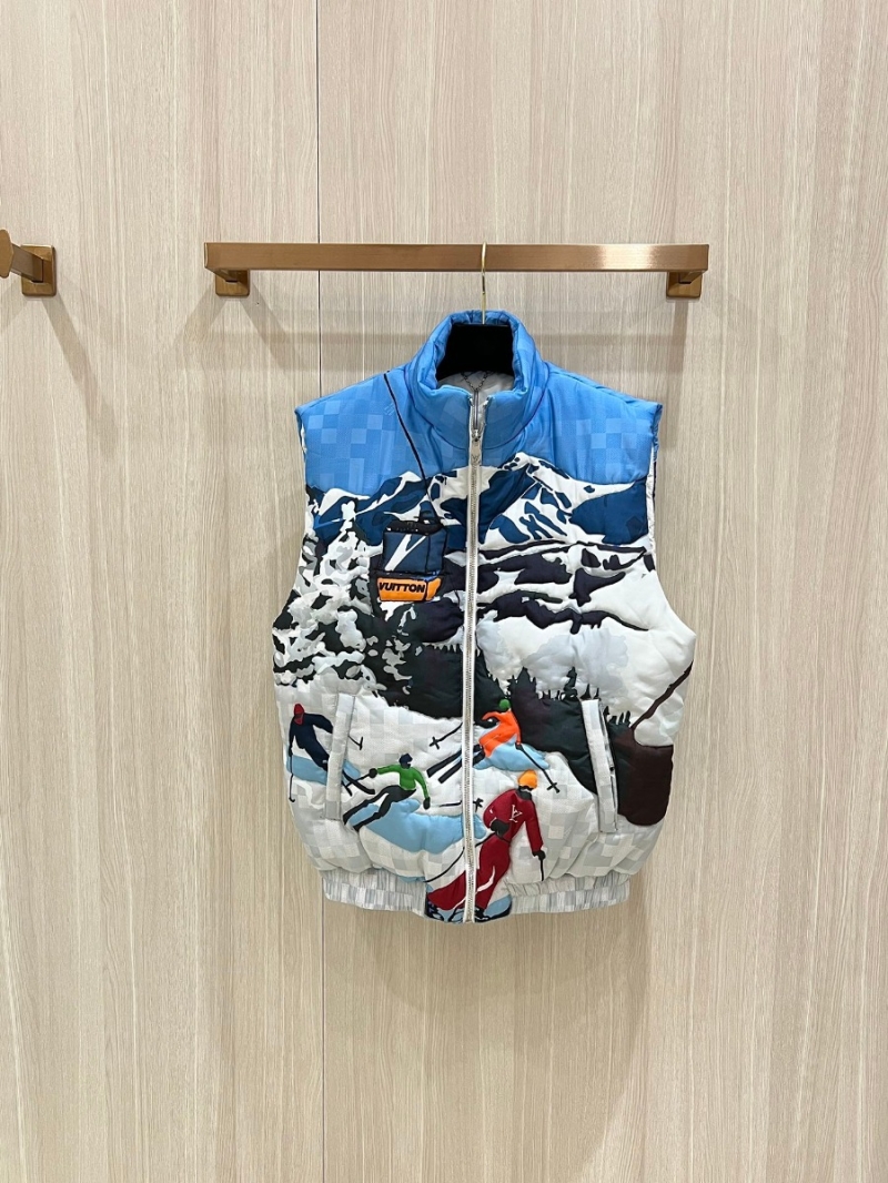 Louis Vuitton LV Ski Collection Quilted Pattern Vest