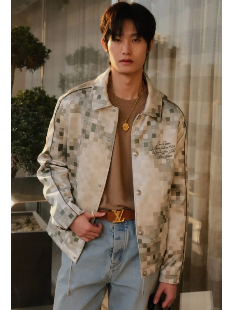 Louis Vuitton LV 25SS Year of the Snake Limited Camouflage Jacket Multi-Color